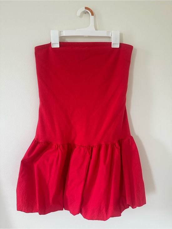 wild fable Dresses & Skirts - wild fable Strapless Red Drop-Waist Mini Dress